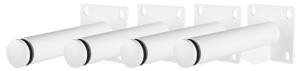 poręcz schodowa okrągła lakierowana biała ral 9016-2