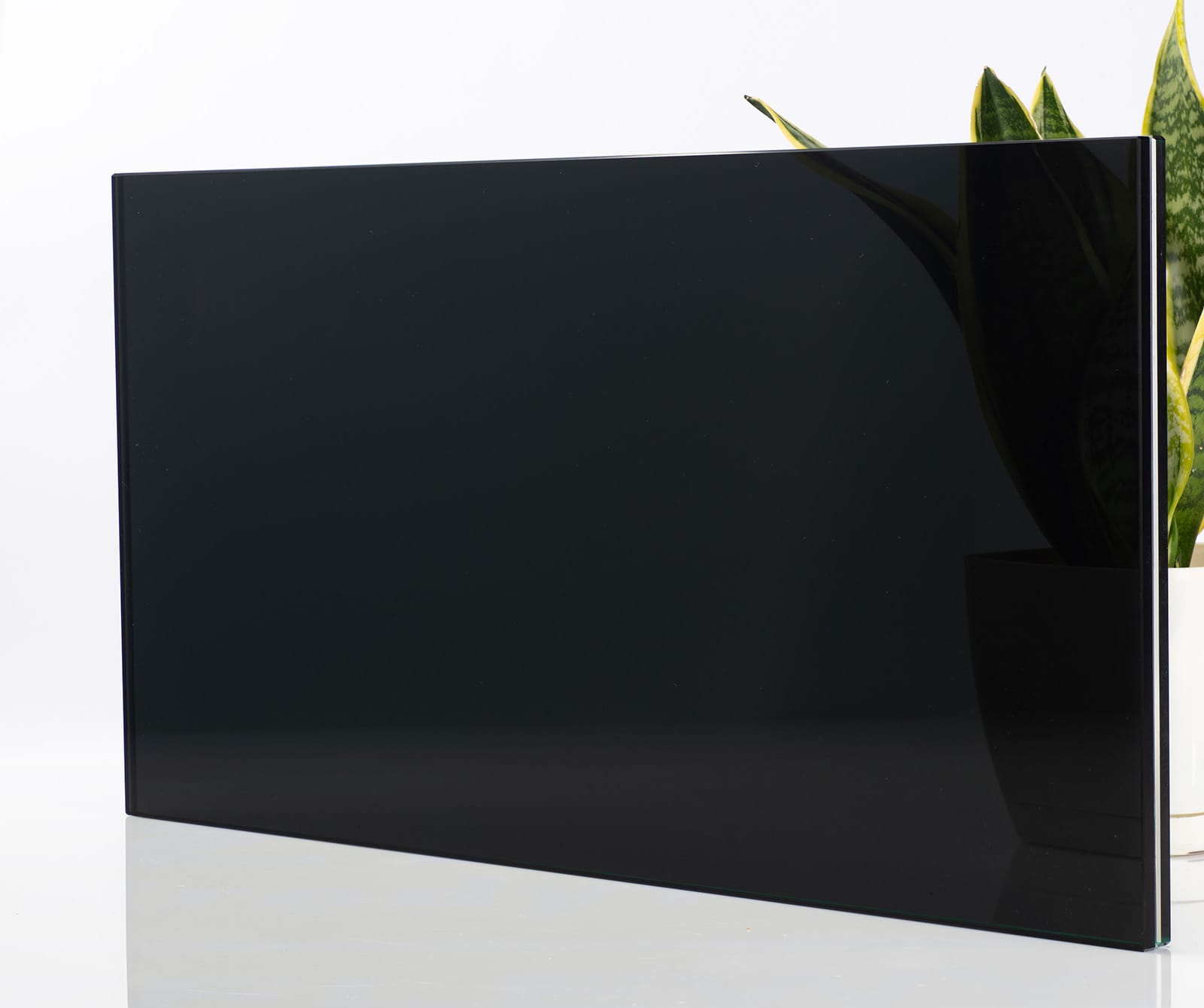 Szkło czarne podwójnie